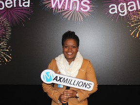 Lotto winner Stephanie Amoah (SUPPLIED)