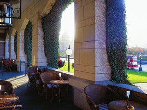 This is beautiful veranda can be found at the Fairmont Empress Hotel. Undated photo
(CONTRIBUTED/ THE CHATHAM DAILY NEWS/ QMI AGENCY)