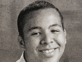 A grade 11 portrait of Mujahid Enderi, who reportedly goes by the name Ryan, taken from the 2009-10 Saunders Secondary School yearbook in London on Friday April 12, 2013. (QMI Agency/CRAIG GLOVER)