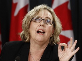 Green Party Leader Elizabeth May. 
CHRIS ROUSSAKIS/QMI AGENCY FILES