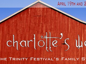 The play Charlotte’s Web will be showing at Holy Trinity Catholic High School April 19 and 20. Supplied photo