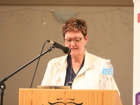 Judy Muir, board chair of the Northern Gateway School Division.
Barry Kerton | Mayerthorpe Freelancer