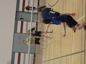 All students brought their A-game April 13 as Assumption High School, Cold Lake High School, St. Dominic Elementary, Holy Cross Elementary, Art Smith Aviation Academy, Nelson Heights Middle School and Ecole Voyageur, played host, each to a different level of competition, to the Badminton Classic Tournament.  For more pictures from the schools check out www.coldlakesun.com.