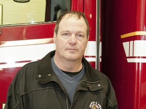 Ken Bruxer, Chief of the Hensall fire department, took over the Chief’s position in Brucefield.