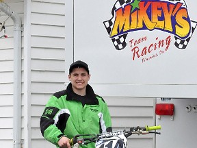 R.J. Roy has been competing in motocross for the past nine years, but the 18-year-old will be stepping up to the professional ranks this weekend in Barrie.