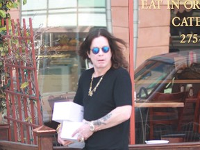 Ozzy Osbourne shopping in Beverly Hills, March 26, 2013. (Forty Seven/WENN.COM)