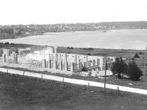 Remains of the old sugar beet factory