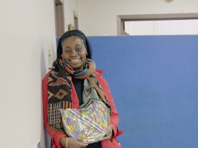 Misa Robinson started a business and humanitarian project with Handy Bags -- an endevour that both encourages recycling and paying somebody in a poor country a fair wage for services rendered.