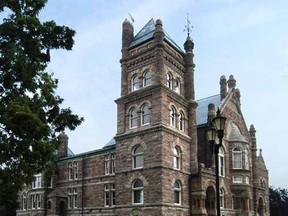 Oxford County courthouse in Woodstock. (Sentinel-Review file photo)