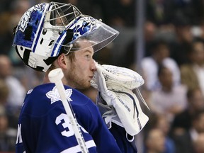 Maple Leafs goaltender James Reimer was drafted by John Ferguson, Jr. (Dave Abel/Toronto Sun)