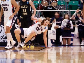 Gonzaga forward Kelly Olynyk has decided to enter the NBA draft.   REUTERS/Jim Urquhart