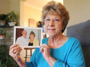 Corunna resident Marlene Newby, 65, met her half-brother Paul Cornes from the United Kingdom for the first time six years ago. The pair are advocating for changes to Canadian privacy law to help other "war children" find their missing families. TYLER KULA/ THE OBSERVER/ QMI AGENCY