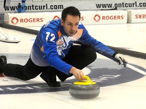 John Epping of the Donalda Curling Club in Toronto and his team have qualified for the Canadian curling trials to determine its Olympic representative. (J.T. MCVEIGH/QMI Agency)