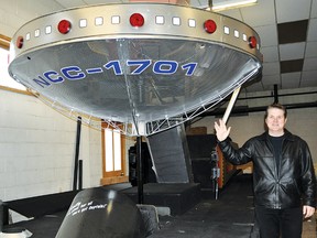 For several years, Wayne Pedersen, with local support, has been putting plenty of time into getting the USS Vulcan float up to standard for acceptance in the Calgary Stampede Parade, and his efforts have paid off. The float, seen here, will undergo further upgrades, but it has been conditionally accepted to appear in this year's Stampede parade.