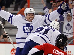 It took a few more years than anticipated, but Phil Kessel finally has propelled the Maple Leafs into the post-season. (Darren Brown, QMI Agency)