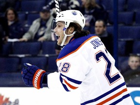 Edmonton Oilers winger Ryan Jones of Chatham. (MATT SULLIVAN/Reuters)