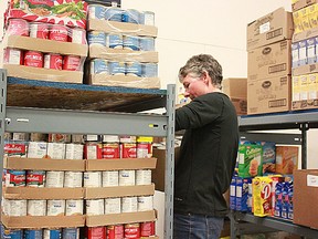 Cathy Rhind volunteers at least once a week at the Whitecourt Food Bank at least once a week in addition to her long list of other volunteer activities.
Celia Ste Croix | Whitecourt Star