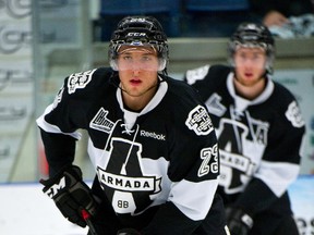 Stefan Matteau, son of former NHLer Stephane Matteau, was released by his QMJHL team Blainville-Boisbrand Armada. (Martin Alarie/QMI Agency)