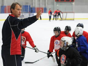 Former NHLer Laurie Boschman is a big part of the Christian Hockey Camps International, which goes at the Coke Centre  June 28- July 3. It is one of many summer camps at the facility. (DHT file photo)