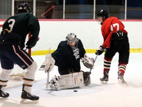 More than 120 players showed off their stuff to Trenton Golden Hawks management during the Ontario Junior Hockey League club's annual Prospects Camp last weekend at the RCAF Flyers Arena.