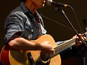 MacKenzie McRuer performs at one of the Summerfolk Youth Discoveries preliminary events in Owen Sound on April 7. McRuer is in the Youth Discoveries finals at the Roxy on Sunday.