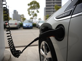 The Future of Transportation Symposium and Car Show will feature over 40 alternative fuelled cars including the Chevrolet Volt electric car (pictured). FILE PHOTO AFP