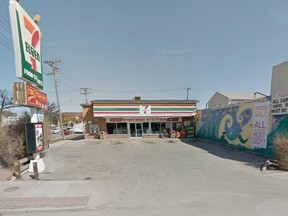 An arrest was made in the robbery of a Marion Street convenience store. (Google Street View image)