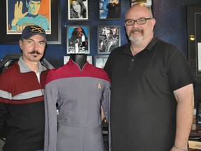 Museum owners Michael Mangold and Devan Daniels are opening a Star Trek themed museum in Vulcan. Stephen Tipper Vulcan Advocate