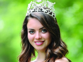 Lindsay Fraughton will be travelling to Nicaragua to compete in the Miss Teen Universe pageant. Photo Courtesy Dale MacMillan Photograph.