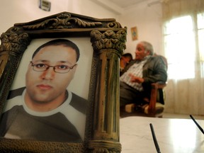 Rashed Esseghaier, father of Chiheb Esseghaie (in photo) who is accused of plotting a terrorist attack against a Via Rail passenger train, is pictured in Tunis, Tunisia on Thursday April 25, 2013. (Felix Seguin/QMI Agency)