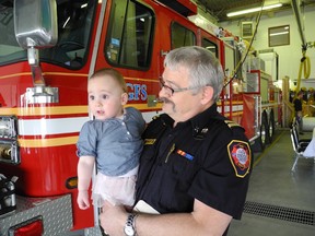 Captain McLean handed over the reins to Alan Hofsink on April 18 in order to spend more time with his family, including his youngest granddaughter. - April Hudson, Reporter/Examiner