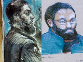 Raed Jaser, 35, and Chiheb Esseghaier, 30, are accused of plotting to bomb a Via Rail train in the Toronto area.