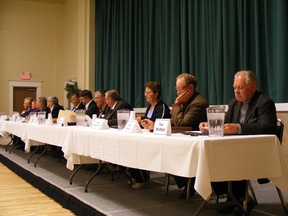 Coun. Tim Whitford wants more open house styled candidates forums this year. There was only one (pictured) during the 2010 election (HIGH RIVER TIMES FILE PHOTO)