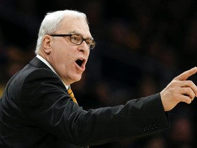 Former NBA head coach Phil Jackson. (LUCY NICHOLSON/Reuters)