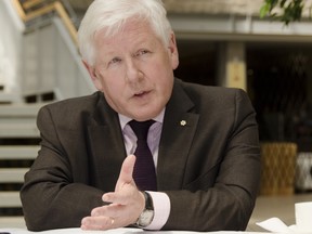 Former Liberal leader Bob Rae was in Kingston to speak at Queen's University on Friday.
Julia McKay For The Whig Standard