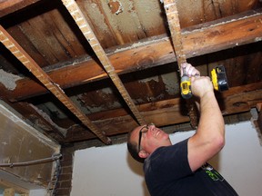 glanmore ceiling repair renovation barrie mountney