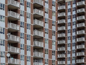 An Ottawa Community Housing Complex is photographed in the Carlington neighbourhood of Ottawa Thursday, April 12, 2012. Darren Brown/Ottawa Sun