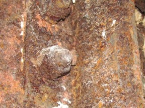 Architect Blaine Nicholls will discuss what the Algo Centre Mall was like during his review of the former shopping structure in the late 1990s. 
Image of rusting from the Algo mall included in the NORR report.