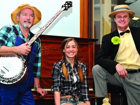 Mike Anderson, Trisha Herbison and A.J. Benoit will be featured in this year's Granite Hall Summer Series, which kicks off on May 11. (ALANAH DUFFY/The Recorder and Times)