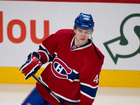 Montreal Canadiens prospect Nathan Beaulieu faces two assault charges after a dustup at a house party in Strathroy, Ont. (BEN PELOSSE/QMI Agency)