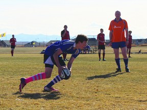 The Highwood boy's rugby team fell to Chestermere last Thursday on home turn in High River (MARCO VIGLIOTTI/HIGH RIVER TIMES/QMI AGENCY)