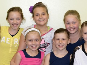 Some of Danscene's junior competitive dancers.