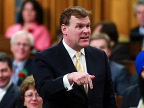 Minister of Foreign Affairs John Baird speaks during Question Period on Parliament Hill in Ottawa May 1, 2013. (Blair Gable/Reuters)