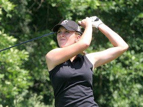 Former Ontario Amateur champion Jennifer Kirkby of Brantford and her Alabama Crimson Tide teammates are ranked first heading into the 2013 NCAA East Regional at the Auburn University Club at Yarbrough Farms in Alabama. The tournament takes place May 9-11. (QMI PHOTO)