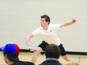 Fort Christian students had a strong showing in Elk Island Public Schools small schools badminton finals earlier this week, sending birdies home and taking medals back along the way. Photo by Aaron Taylor