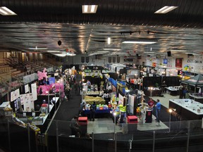 The Whitecourt Trade Show in 2012 was booked full in the Scott Safety Centre and the curling arena.
Barry Kerton | Whitecourt Star