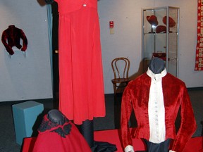 Annandale National Historic Site is celebrating its ruby anniversary with a display appropriately based on the colour red. Kristine Jean/Tillsonburg News