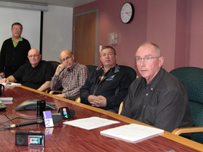 Timmins Mayor Tom Laughren hosted a news conference at 4:00 p.m. Thursday to emphasize that the city is in a serious flooding situation.