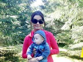 Submitted
Leilani Kowack with her sons Kolten, 7, and Areios, 22 months.