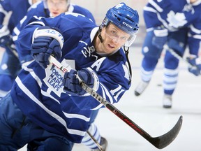 Leafs forward Jay McClement could score in junior, but knew he had to become a defensive player to stick in the NHL. (Getty Images/AFP)